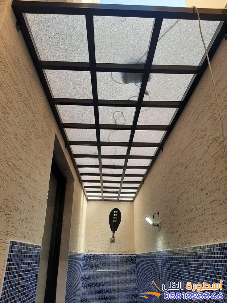 مظلات مداخل ابواب مظلات فاخرة تحميك من الشمس اسطورة الظل في مكة 